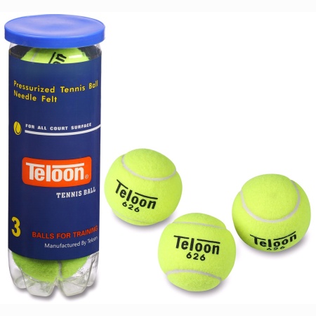 Купить Мяч для большого тенниса Teloon 626Т Р3  (3 шт) в Воркуте 