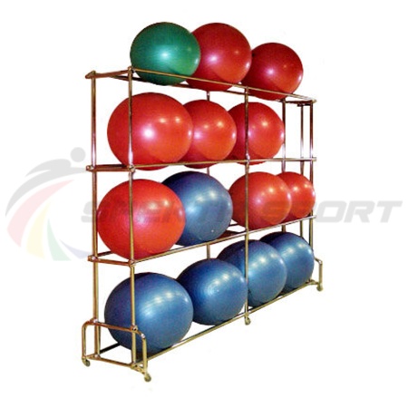 Купить Стеллаж для гимнастических мячей 16 шт в Воркуте 