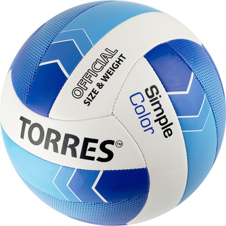 Купить Мяч волейбольный Torres Simple Color любительский р.5 в Воркуте 